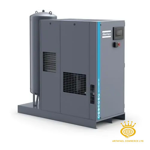 Oil-injected screw compressor