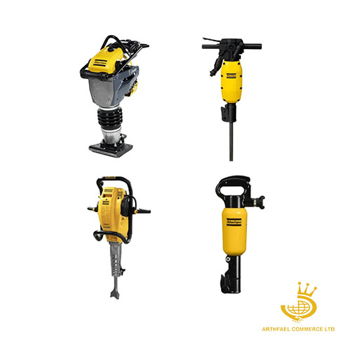 Concrete and asphalt drilling machines